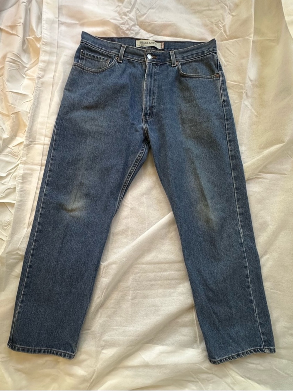 Levi's Reg  Fit Jeans in Dark Blue Wash 36x30